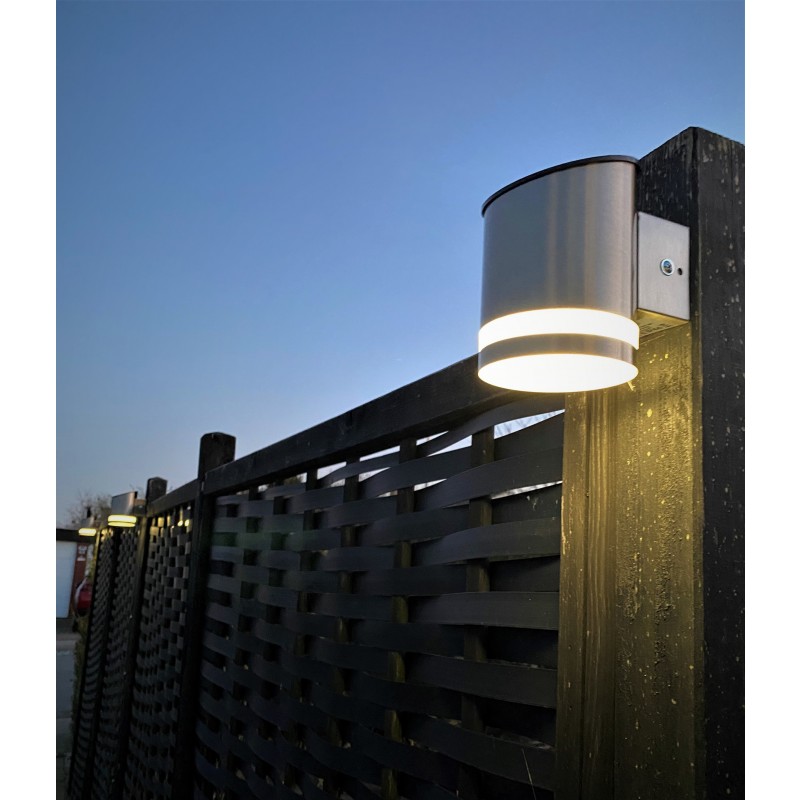 Duron solcelle væglampe