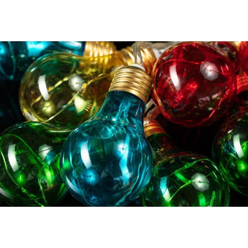 lumify lyskæde farvede pærer