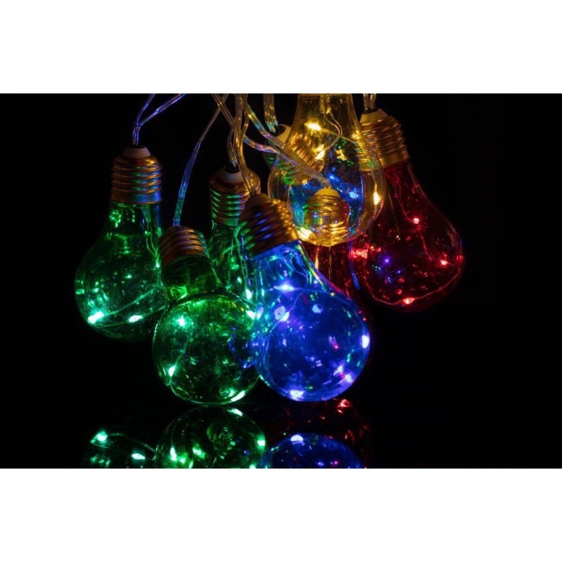 lumify lyskæde farvede pærer