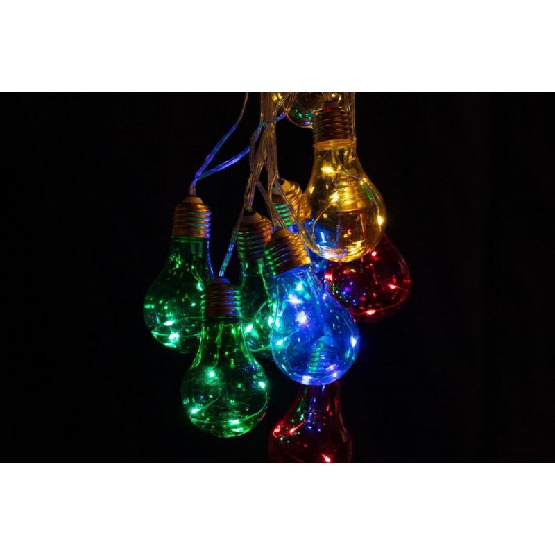 lumify lyskæde farvede pærer