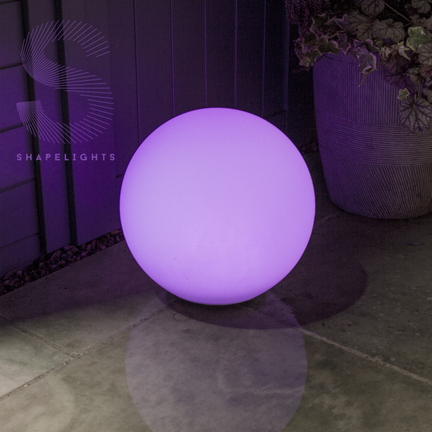 Kuglelampe P&aring; Solceller