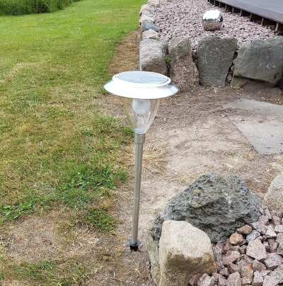 Henley solcellelampe